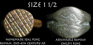 rings roman ancient ring medieval accurately gabriel measure questions any please